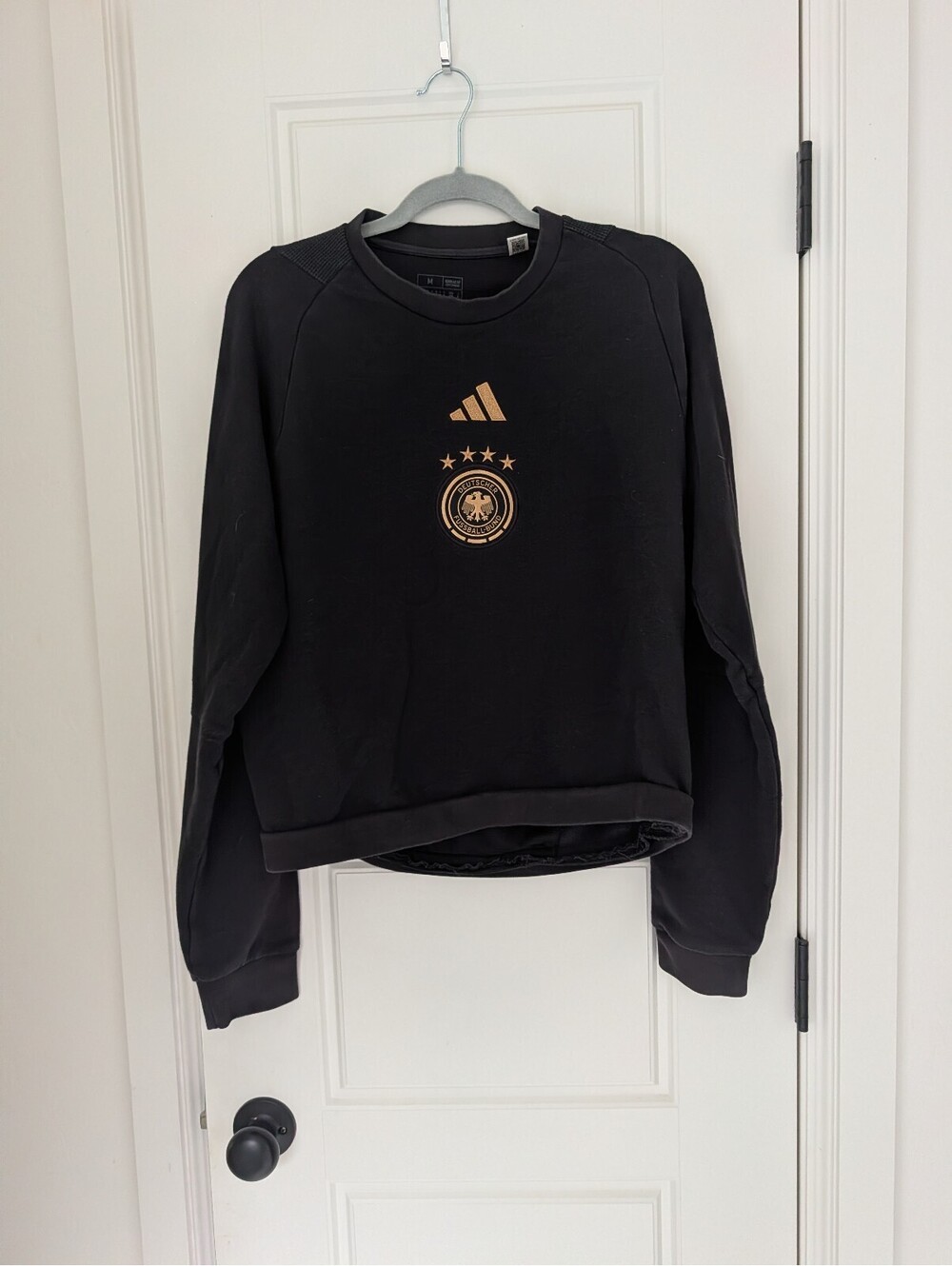 Custom Cropped German National team Adidas sweater